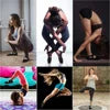 Women Non-slip Yoga Socks Criss Cross Pilates Socks for Ballet Dance Fitness - Grey