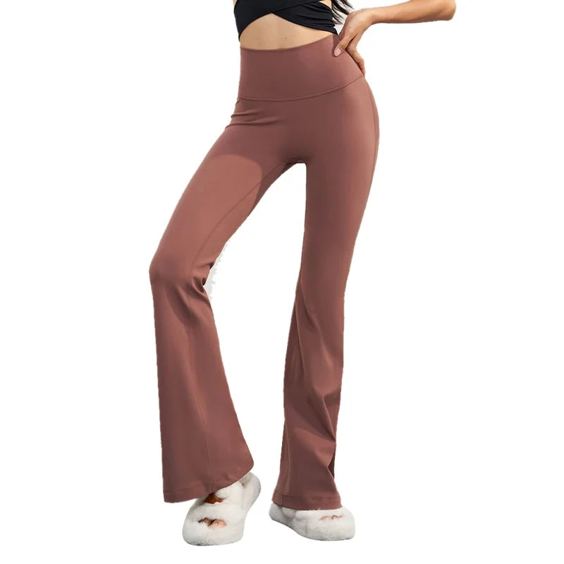 Bootcut Yoga Pants NULS FREE High Waist Flared Leggings Workout Bootleg Trousers
