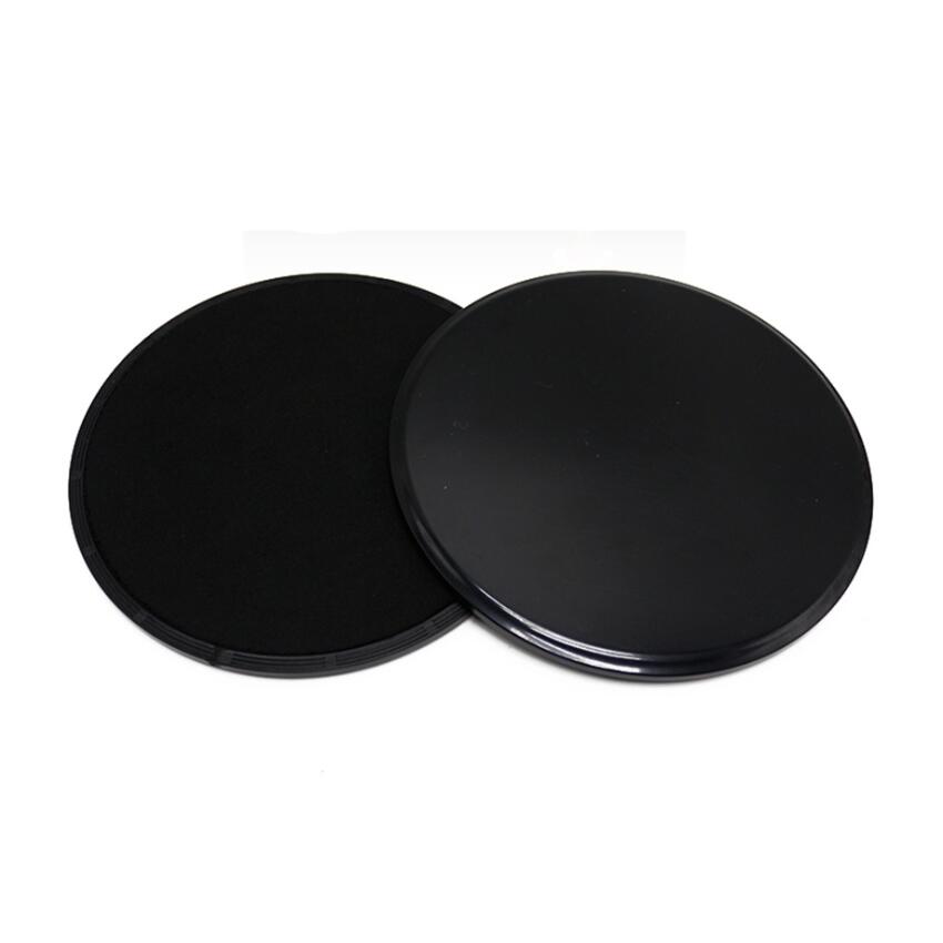 2PCS Gliding Discs Slider Fitness Disc Exercise Sliding Plate