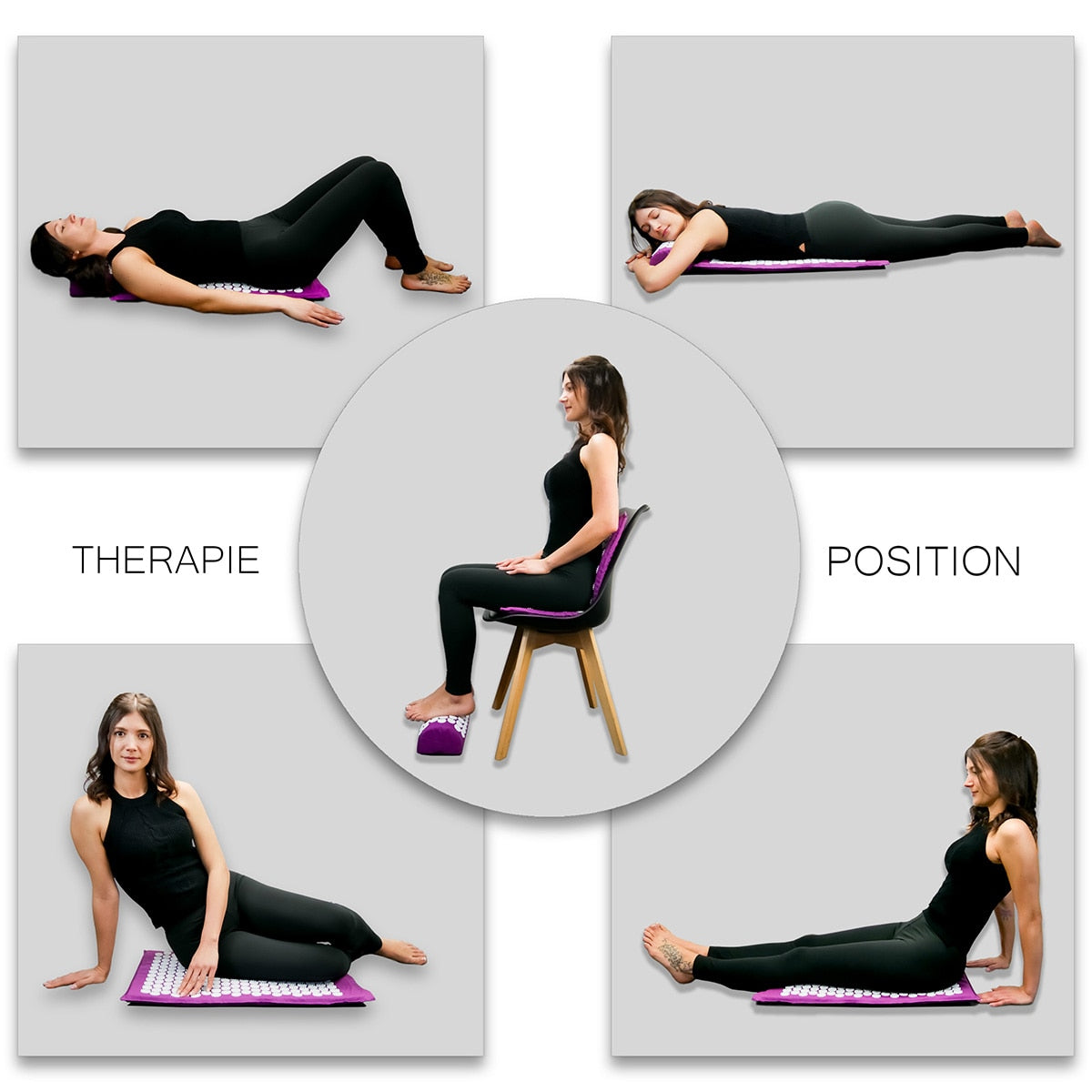Yoga Acupuncture Mat Massage Relieve Stress