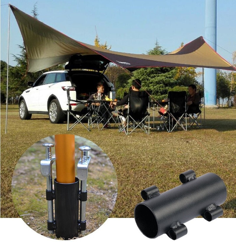 Camp Awning Rod Holders for Fixing Tent Poles Tarp Pole