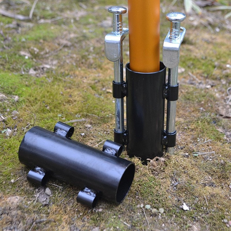 Camp Awning Rod Holders for Fixing Tent Poles Tarp Pole