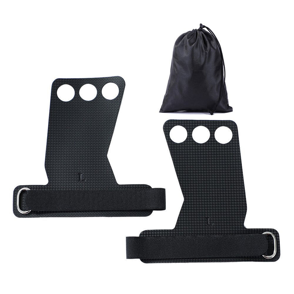 Carbon Hand Grips for Gymnastics Cross Training Weightlifting
