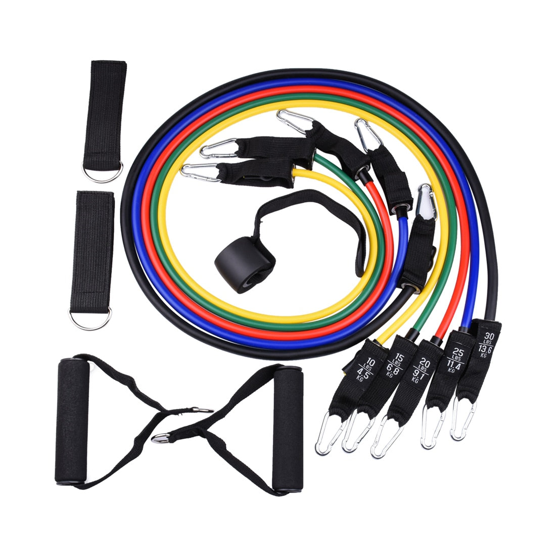 Yoga Rubber Pulling Loop Set for Men Home Gym Exercise Equipment