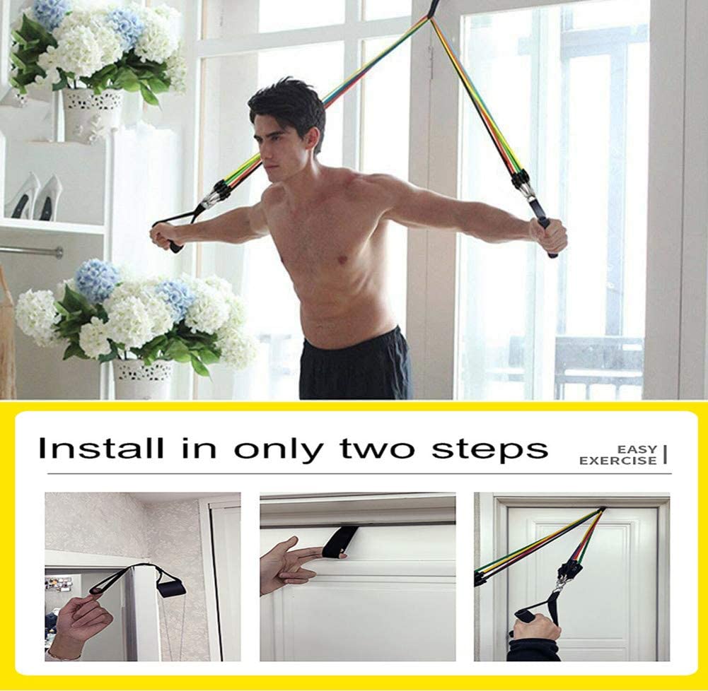 Yoga Rubber Pulling Loop Set for Men Home Gym Exercise Equipment