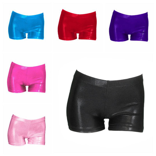 Girls Gymnastics Suit Shorts High Quality Bright Color Body Suit Ballet
