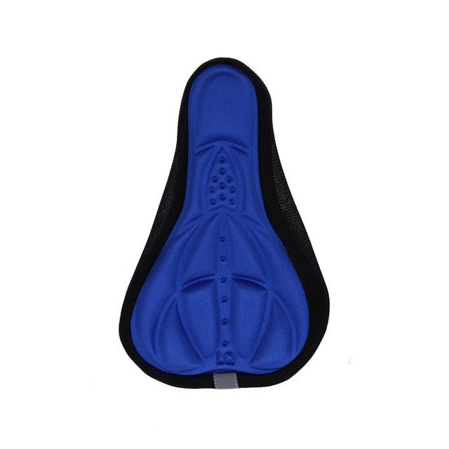 New 3D Bicycle Saddle Soft Cover Comfort Breathable Sponge Foam