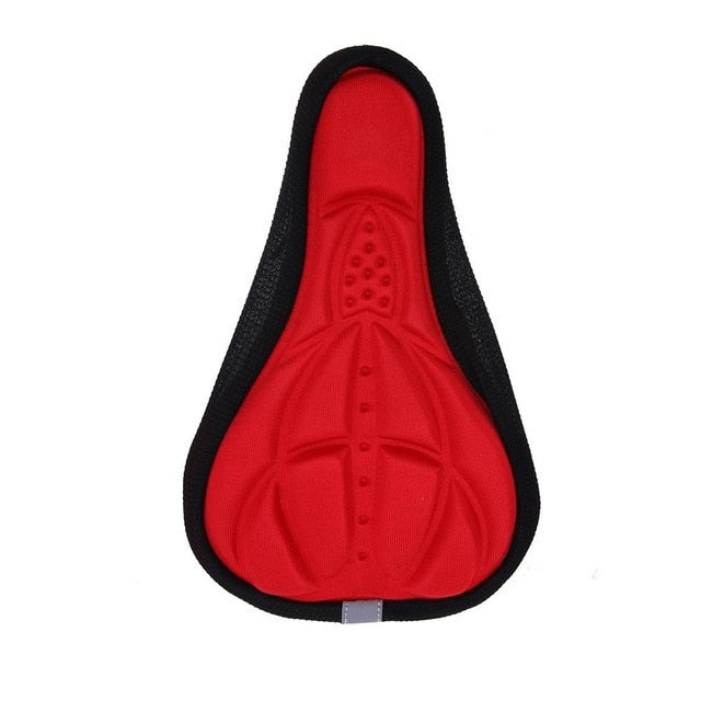 New 3D Bicycle Saddle Soft Cover Comfort Breathable Sponge Foam