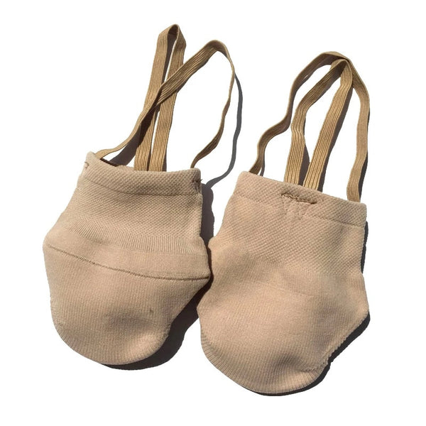 Rhythmic Gymnastic Shoes Soft Half Socks Knitted