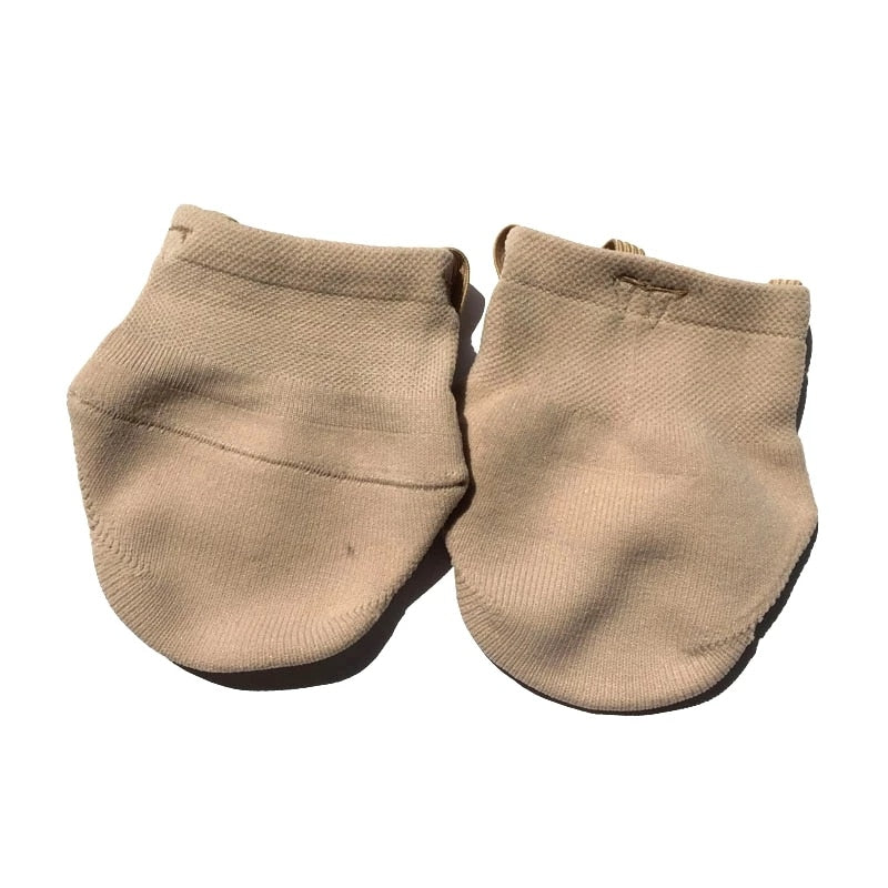 Rhythmic Gymnastic Shoes Soft Half Socks Knitted