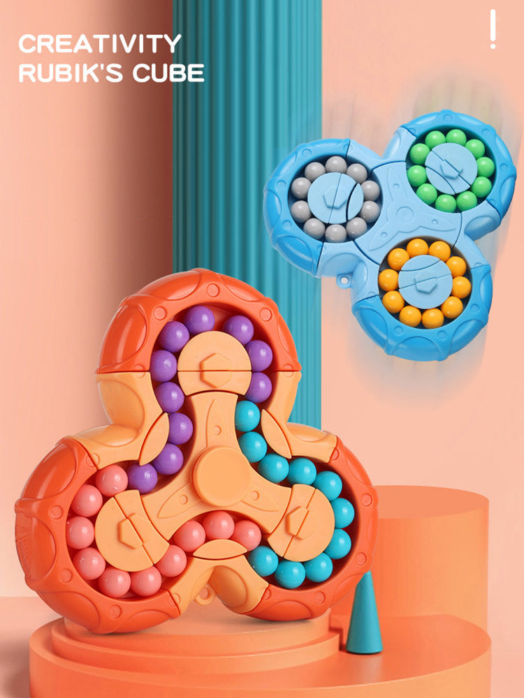 Rotating Magical Bean Cube Fingertip Toy