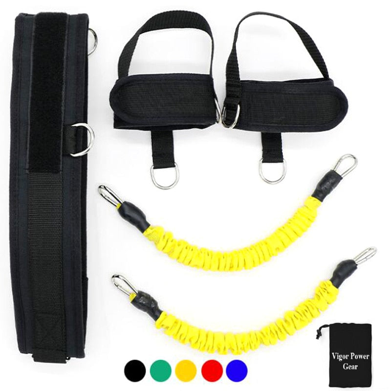 Waist Belt Ankle Straps for Boxing Training Leg Arm Taekwondo Crossfit Jump