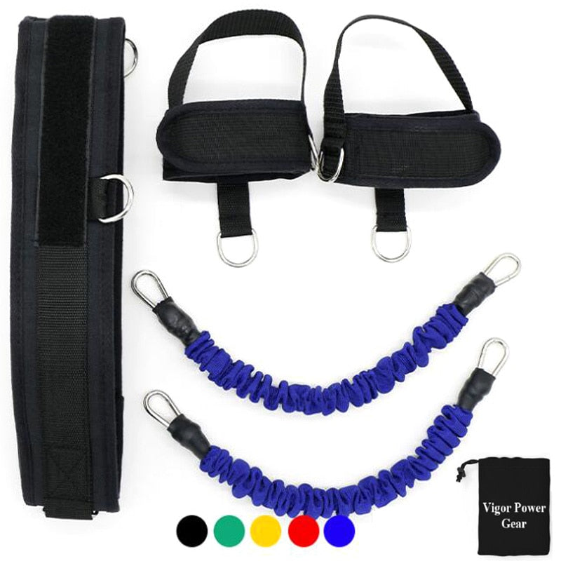 Waist Belt Ankle Straps for Boxing Training Leg Arm Taekwondo Crossfit Jump