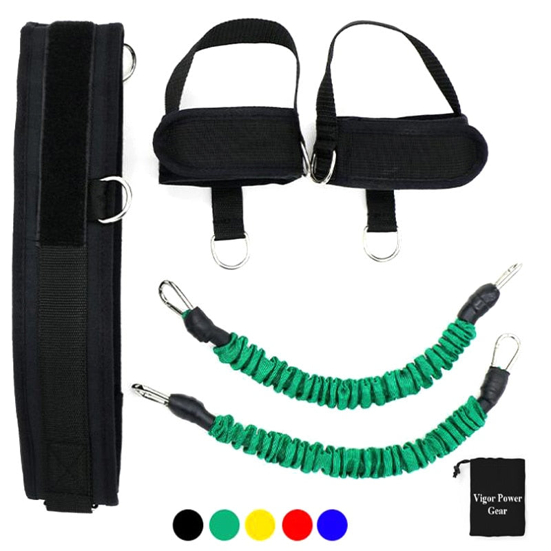 Waist Belt Ankle Straps for Boxing Training Leg Arm Taekwondo Crossfit Jump