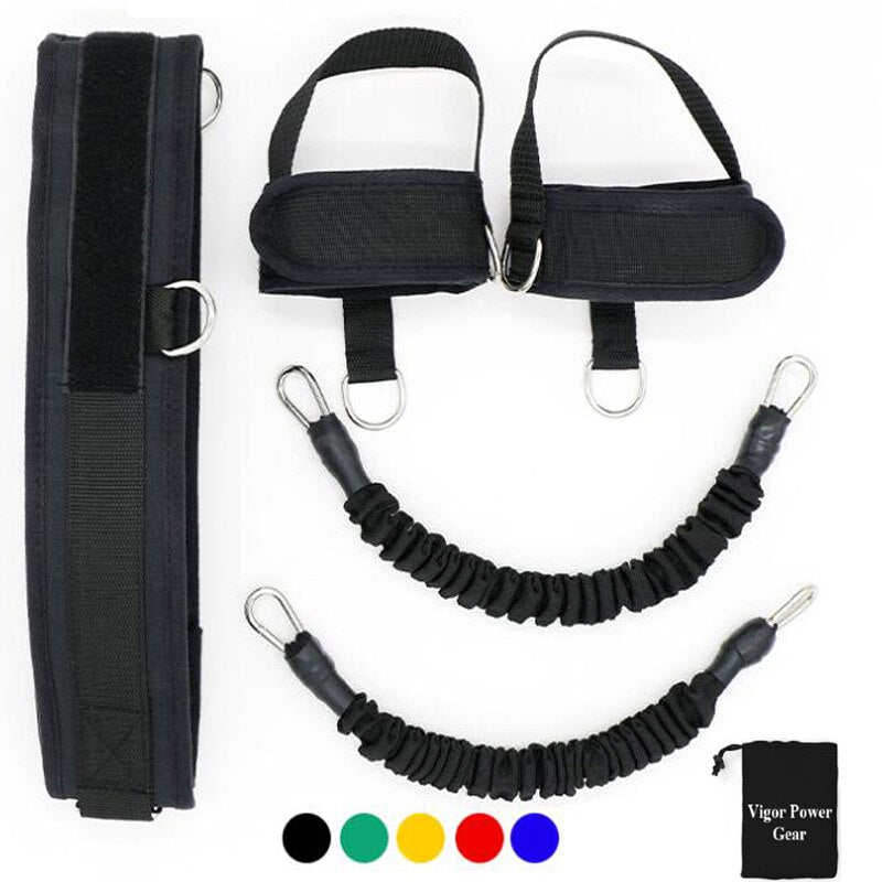 Waist Belt Ankle Straps for Boxing Training Leg Arm Taekwondo Crossfit Jump
