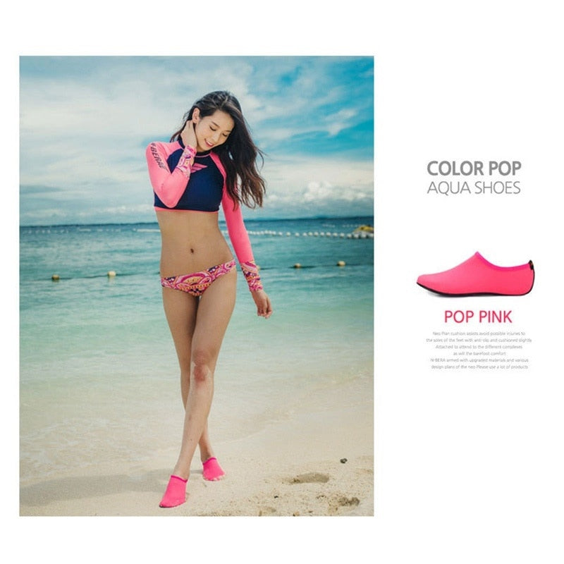 Water Shoes Swimming Shoes Men Women Solid Color Summer