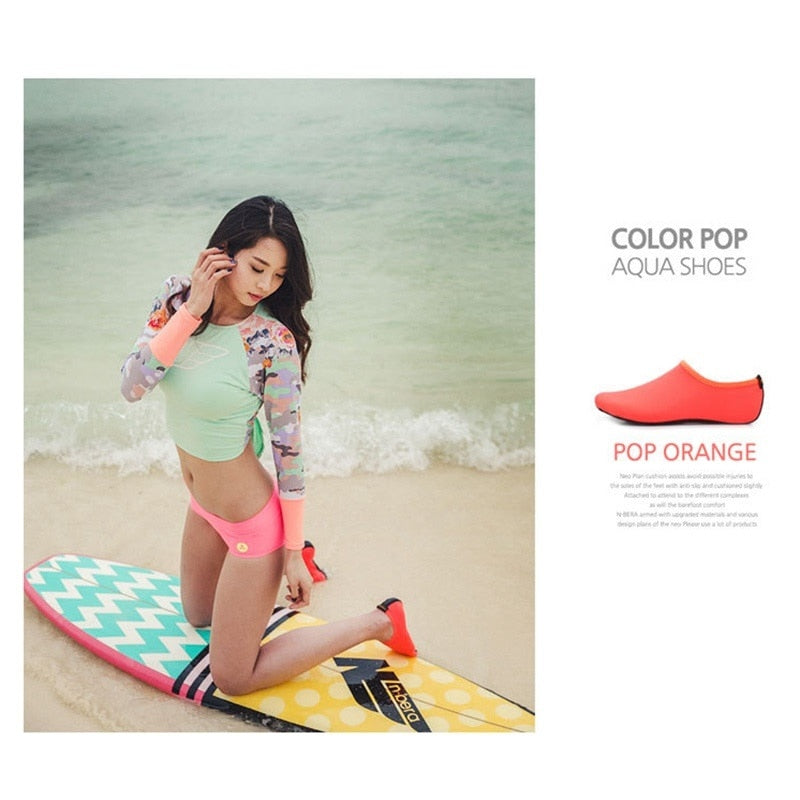 Water Shoes Swimming Shoes Men Women Solid Color Summer