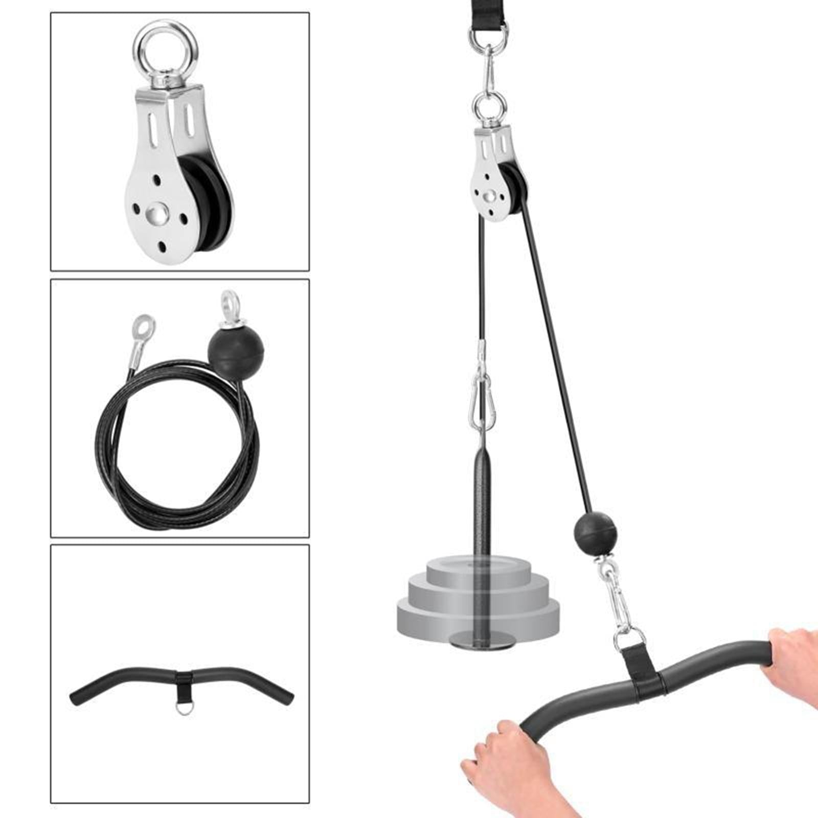 LFJ LAT Pull Down and Lift Weight Pulley System Cable