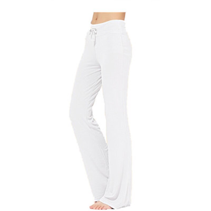 Womens Yoga Pants Wide Leg Comfy Drawstring
