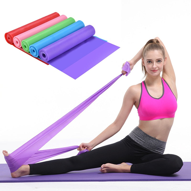 Elastic Yoga Pilates Rubber Stretch Exercise