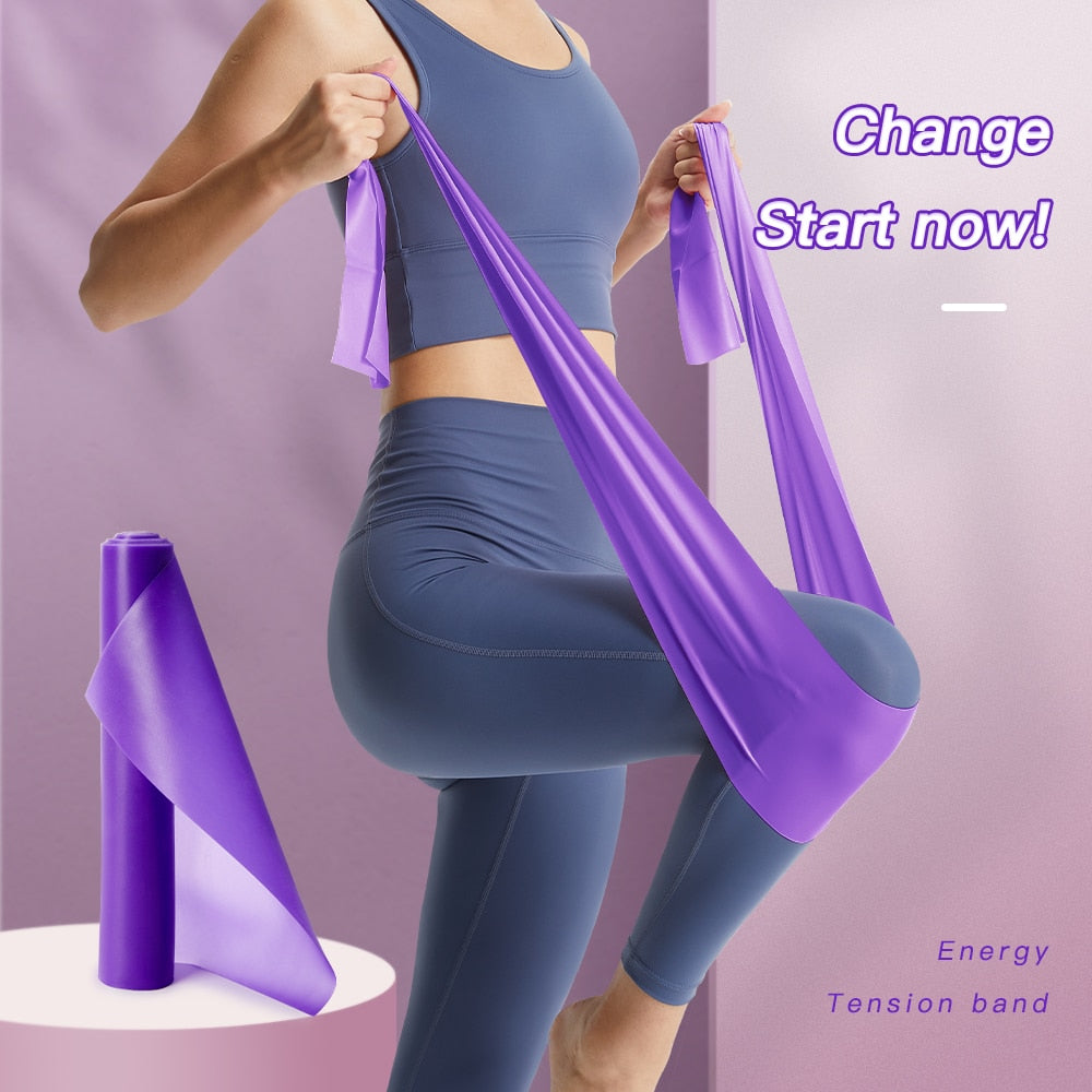 Elastic Yoga Pilates Rubber Stretch Exercise